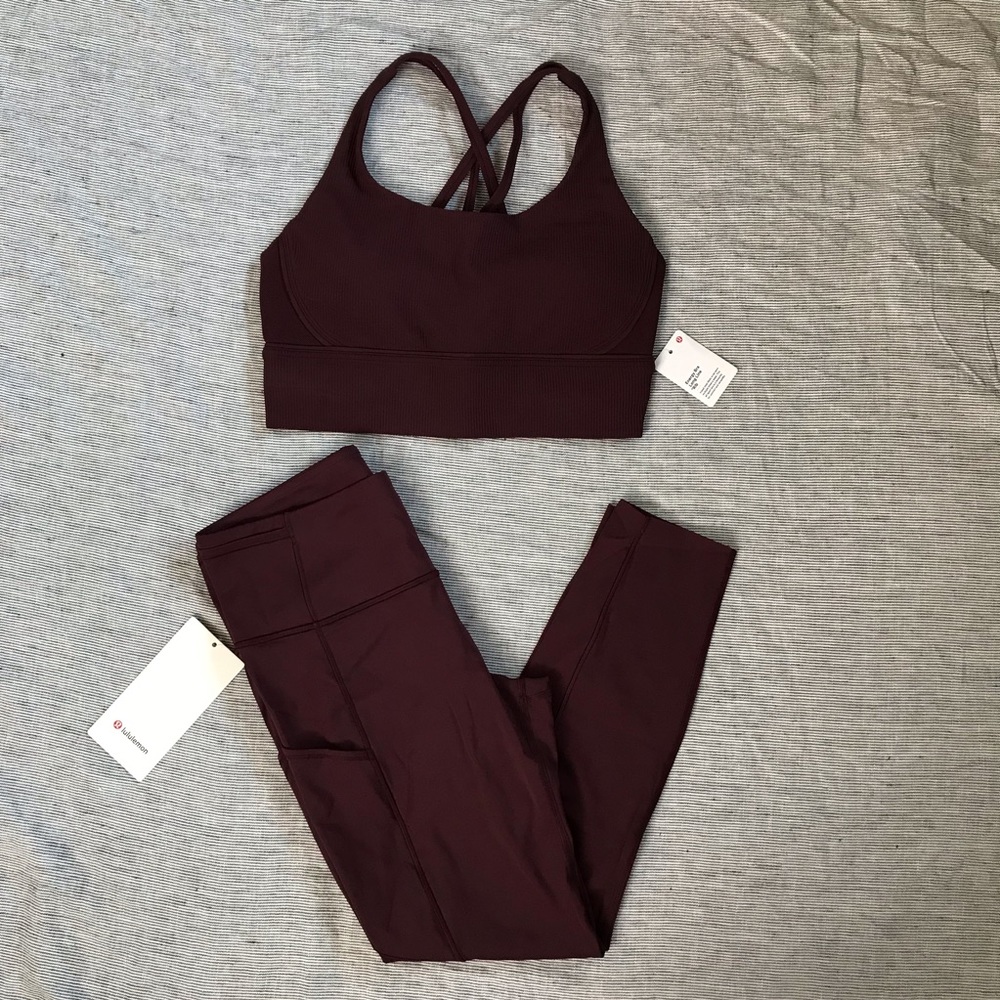 LLL Energy Bra LL Rib (cassis) - Picture 10 of 11